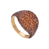 Anillo Babila Milano Mujer Il gioiello di lusso in Oro rosa Zaffiro 250697